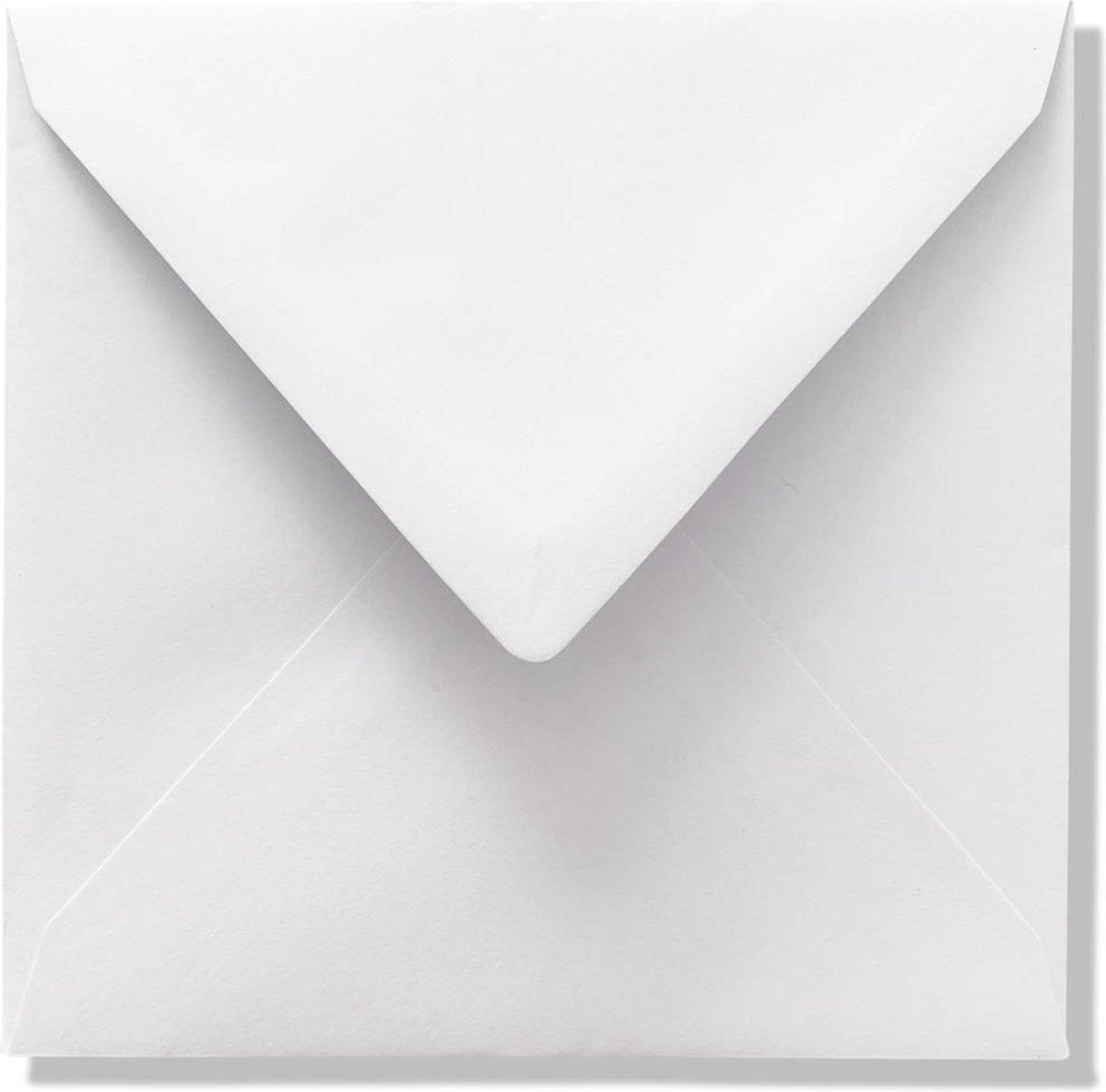 Cards & Crafts Luxe Vierkante enveloppen - 500 stuks - Wit - 14x14 - 120grms vierkant
