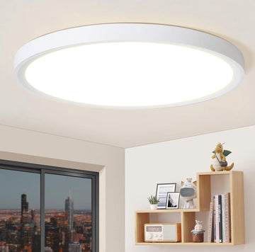 Badkamerlamp Plafond Waterdicht Neutraal Wit Moderne Dunne Rond Slaapkamer - Keuken - Eetkamer - Balkon - Hal - Woonkamer