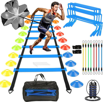 Trainingsset voetbal - met extra accessoires Voetbal Trainingsmateriaal