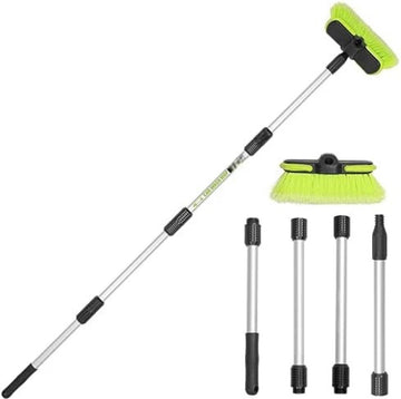 Telescopische Wasborstel - Uitschuifbare Wasborstel - Waterbezem Met Uitschuifbare Steel - Waterborstel