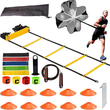 Voetbal Trainingsmateriaal - Voetbal Trainingsset - Voetbal Trainer - Voetbal Spullen - Voetbal Training Artikelen - Vergroot jouw voetbalskills!