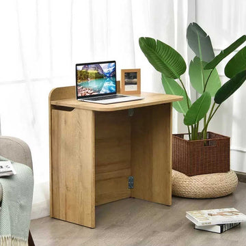 Eleganca inklapbare bijzettafel - praktische laptoptafel - stevig en gebruiksvriendelijk computerbureau - 66x78x46.5cm
