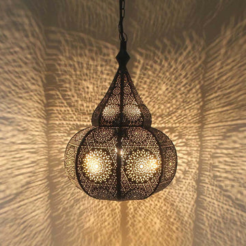 Oosterse lamp Taza zwart