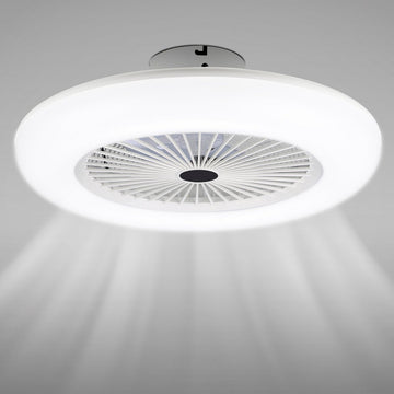Plafondventilator met verlichting - Dimbaar met afstandbediening - 80W