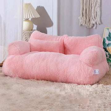 Hondenmand - Hondenkussen - Hondenbed - Kattenmand - Luxe Dierenmand - Roze - Maat M