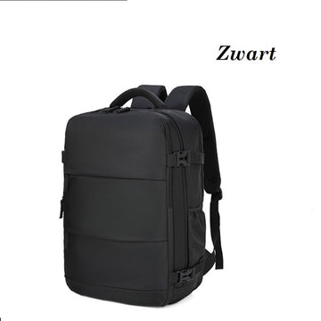 Avoir Avoir® Rugzak - Laptoptas - 17 inch - Dames en Heren - Anti-Diefstal - Waterdicht - Rugtas - tot 40 Liter - Laptop Rugtas - Laptop Tas Zwart