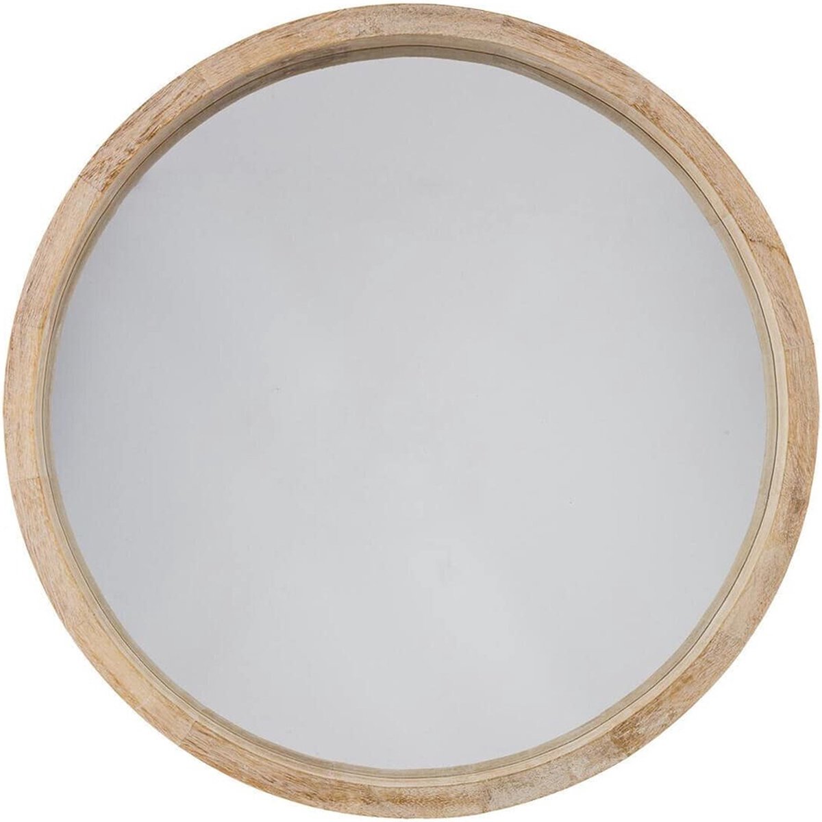 Wandspiegel Dara Ø 50 cm Hout