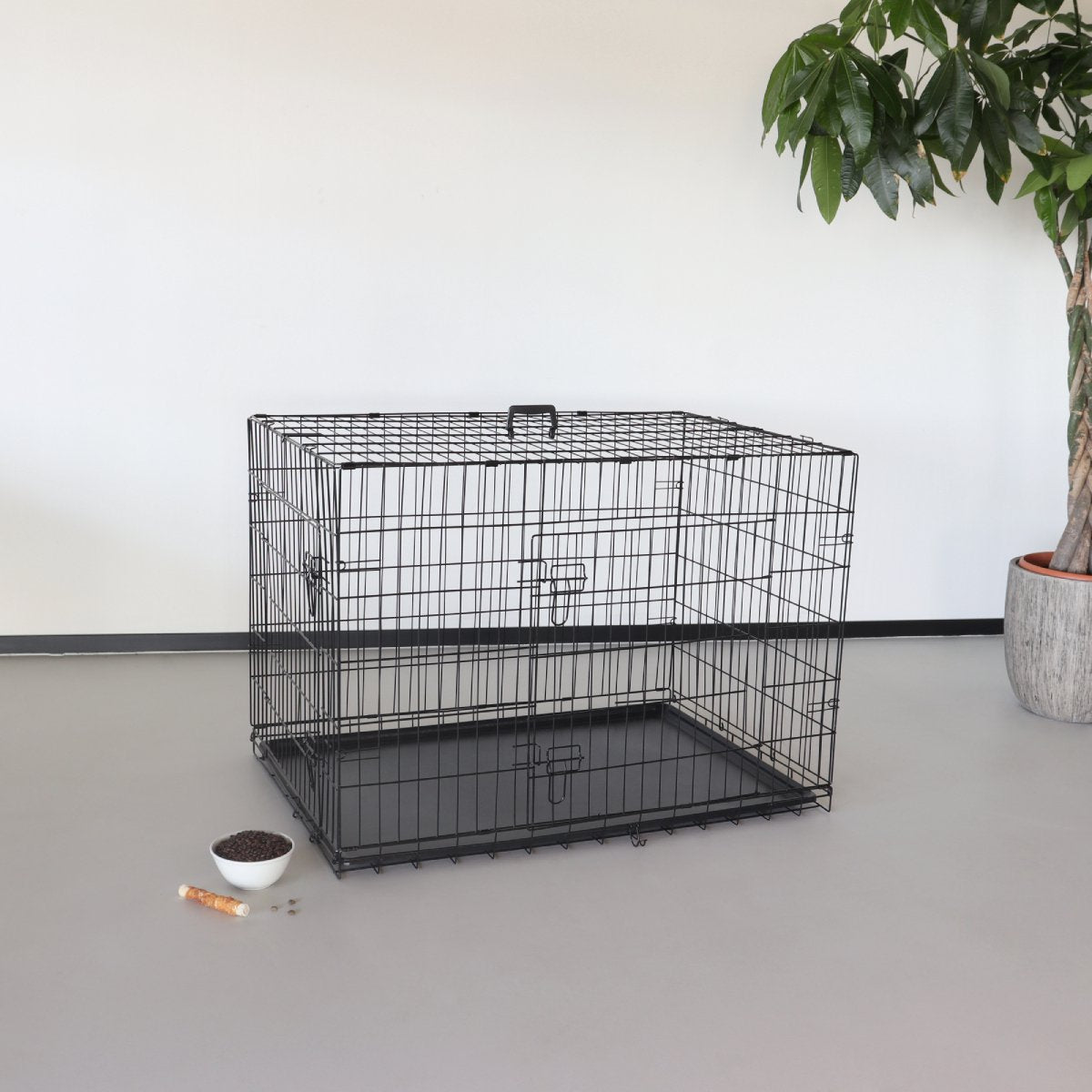 Hondenbench - Zwart - 106 x 71 x 76 cm