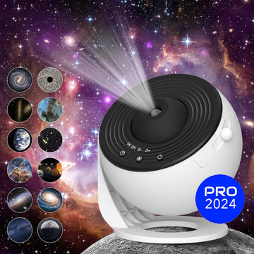 Planetarium Projector Inclusief Pop It Sleutelhanger - Zonnestelsel - Galaxy Projector - Skyflick Planetarium - Sky Projector - Maan - Moon - Sterrenhemel Projector - Starry Projector Light - Skylight Projector