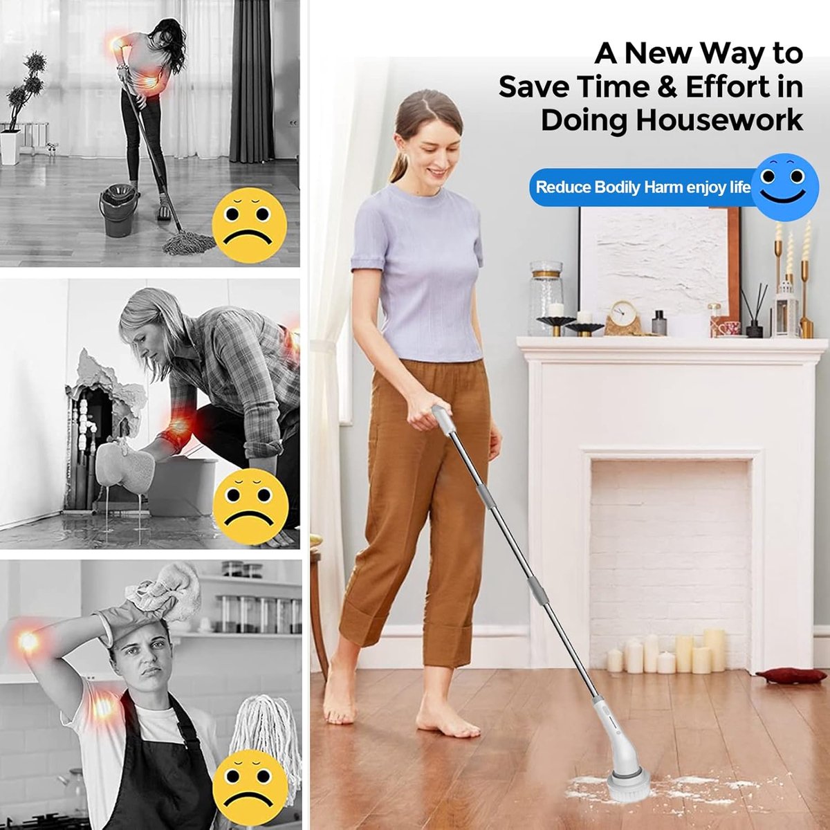 Elektrische Dweil - Elektrische Dweil Vloerreiniger - Elektrische Mop - Dweilapparaat
