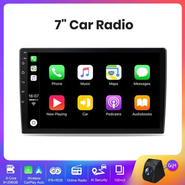 Universele Autoradio - Autoradio met Bluetooth - Autoradio Apple Carplay - Android Auto - 7 Inch