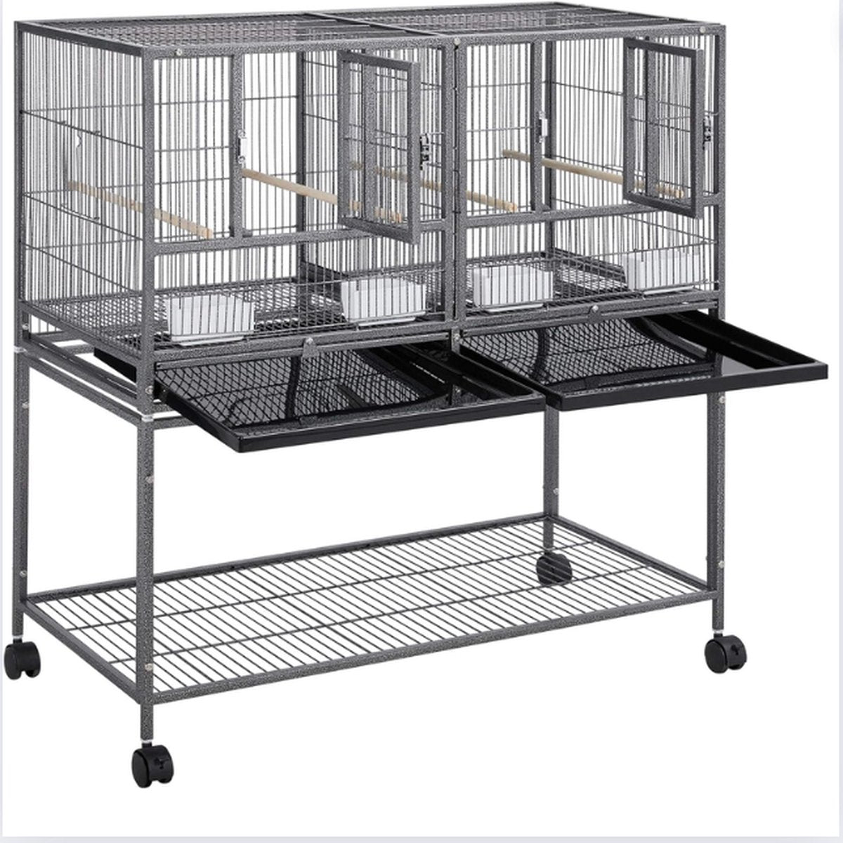 Vogelkooi - Vogelkooien Voor Binnen & Buiten - Voliere - Kooi - Kanaries - Parkieten - Vogelhuis
