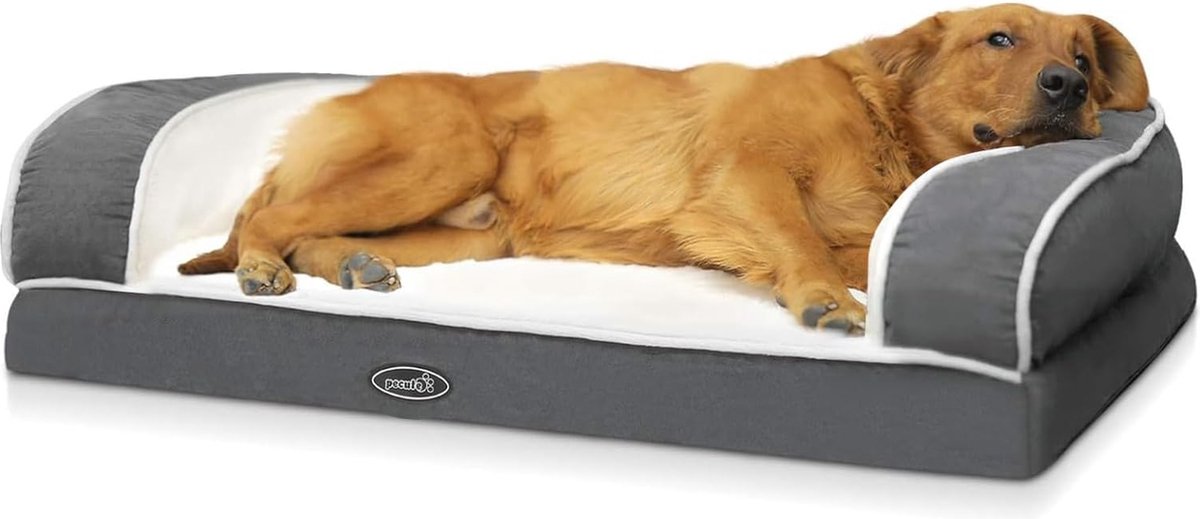 Dierensofa (101x66x20cm), orthopedisch hondenhoekbed