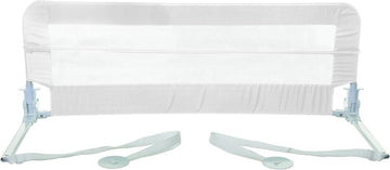 Bed Rails Guard Opvouwbaar Draagbaar Bed Veiligheidsbarrière - Kinderen Volwassenen - Harrogate - 109cm Breed 455cm Hoog - Wit Model F771
