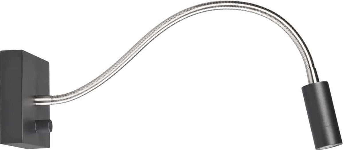 Wand leeslamp LED Blitz zwart