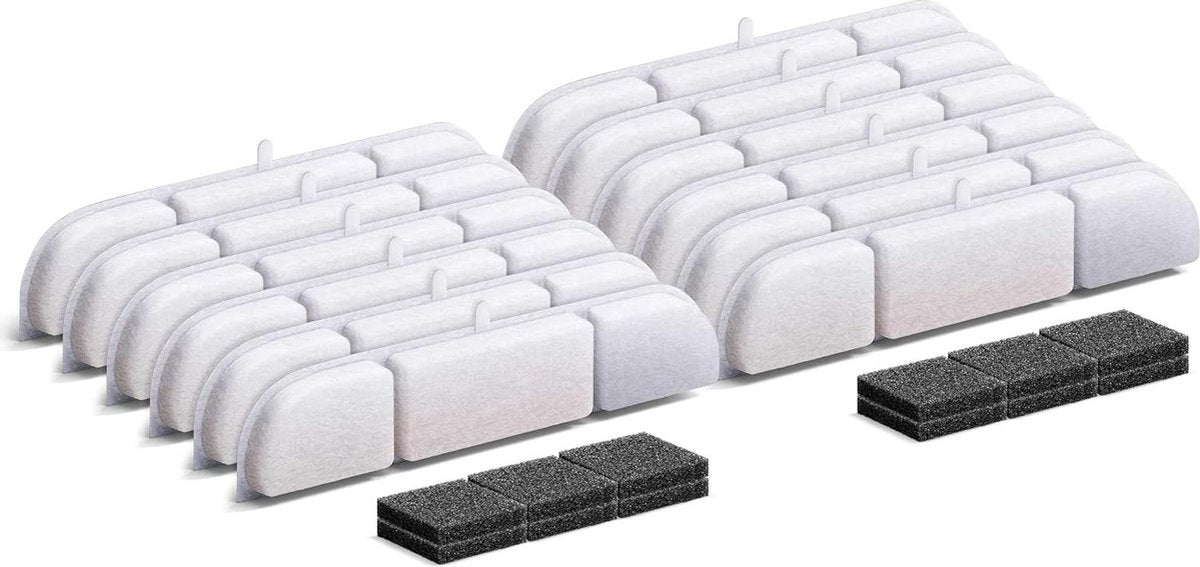 Waterfontein Draadloze Filter 12 Stuks voor DPWFP6 Kattendrinkfontein