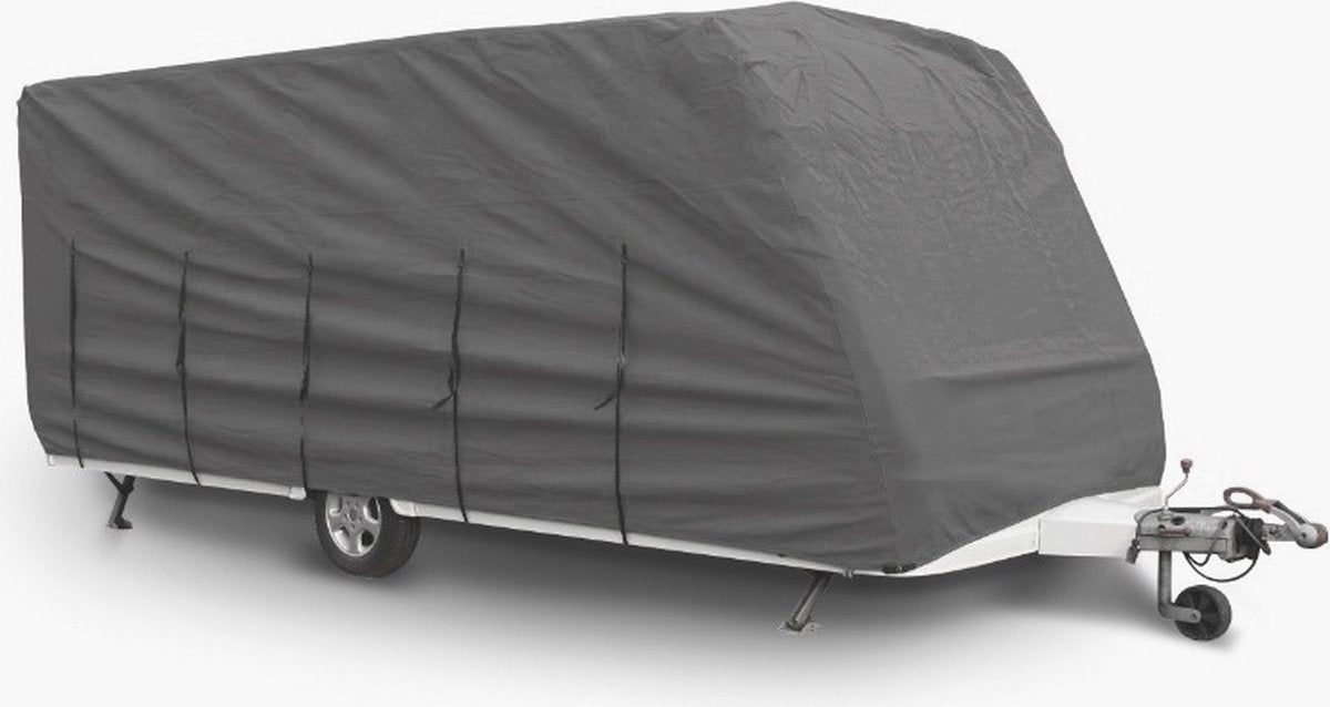 Caravanhoes - A-kwaliteit - 4,30-4,80m x 2,35 x 2,20 - Grijs