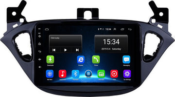 Navigatie radio Opel Corsa E en Adam, Android, Apple Carplay, 8 inch scherm, GPS, Wifi, Bluetooth