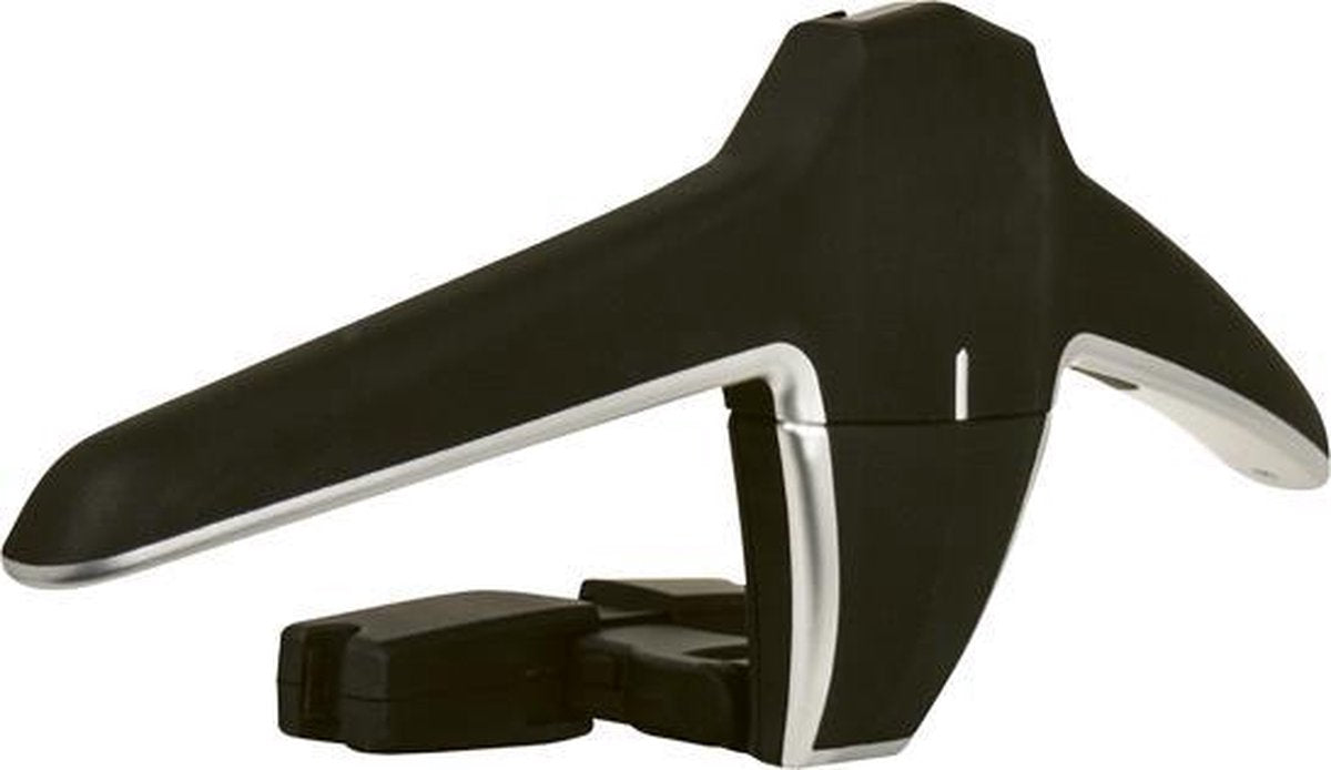 Luxe Auto Kledinghanger Hoofdsteun - Zwart - Chroom
