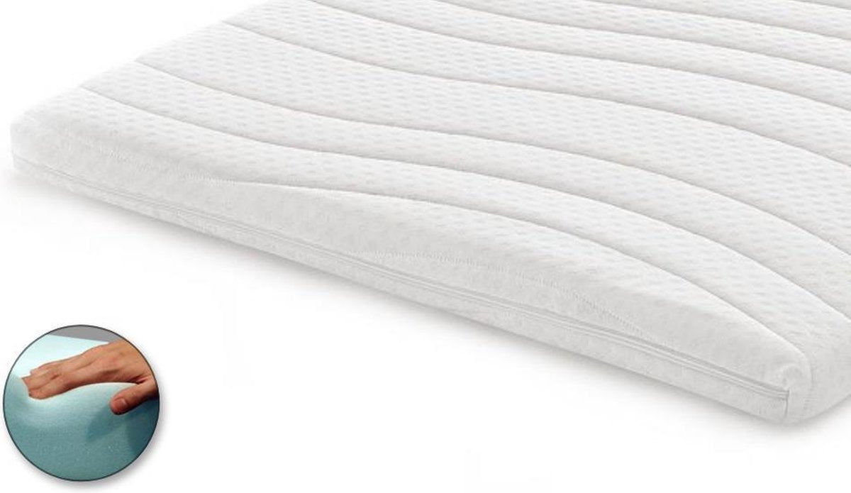 Topdek matras -Topper Koudschuim-4 seizoenen Medical hoes 140X200 9CM