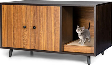 Kattenkast - Kattenmeubel - Kattenbak Kast - Kattenbak Huis - Kattenbak Meubel - Katten Kast