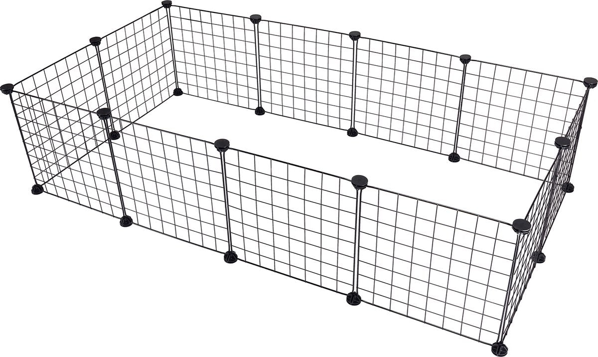 Dierenren - Buiten ren - Voor Konijn, Cavia, Puppy - Ren voor dieren - Buitenhok - Puppyren - Konijnenhok - Voor Buiten