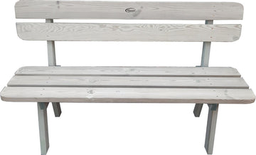 Comfortabele Houten Tuinbank - GEIMPREGNEERDE Zitbank – 120x55x87cm - Landelijke Tuin Banken