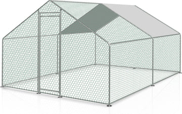 kippenren kippenhok buitenverblijf 3x3x2 m