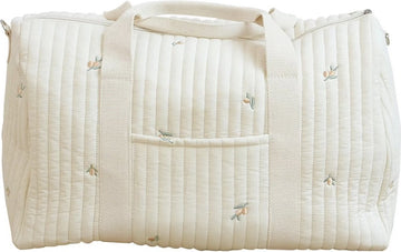 Luiertas - Mombag - Schoudertas - Verzorgingstas - Kraamcadeau - XL - Olijf - Beige