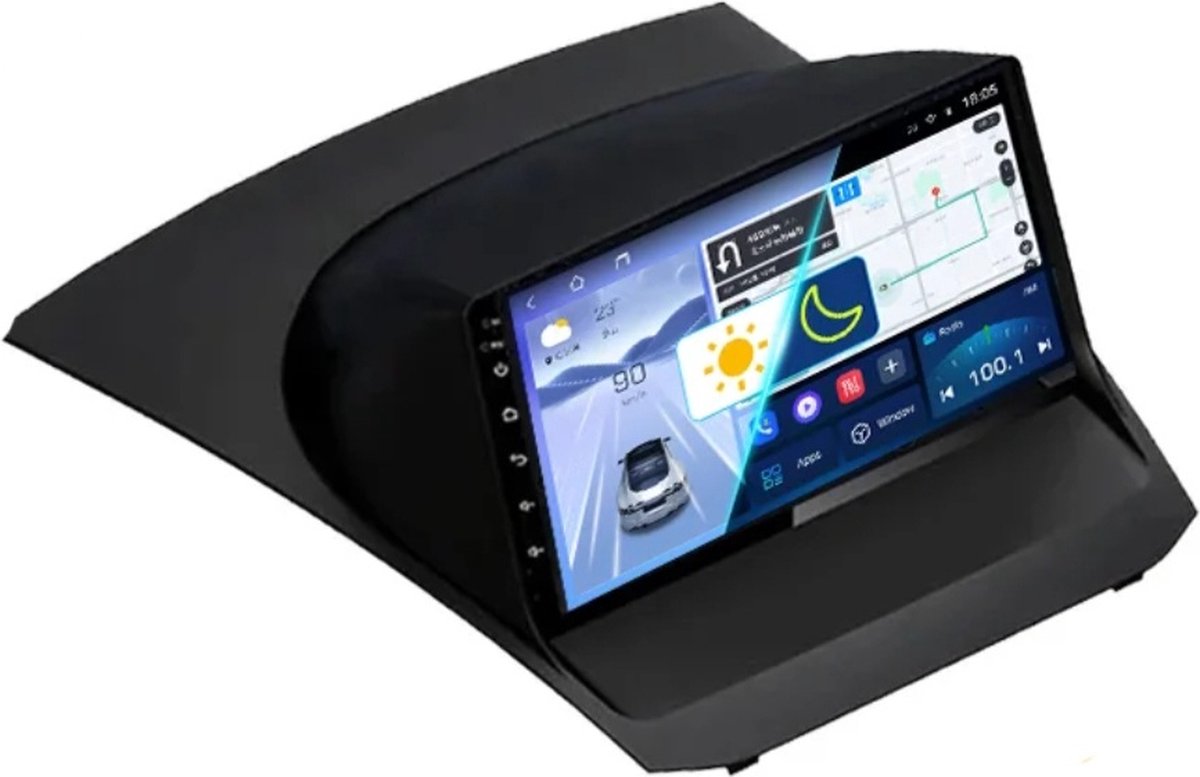 Ford Fiesta 2009 - 2011 | Carplay & Android Auto | 2GB & 32GB | Autoradio met navigatie | Radio scherm | 2009 2010 2011