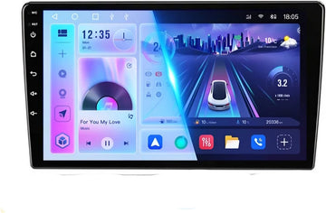 10.1 inch Android | 1 GB & 16 GB | Universeel 2din autoradio | Dubbeldin radio scherm | Met iso stekker | Universele 2 din 10.1" scherm | Bluetooth, Wifi, dubbel din 10 inch |