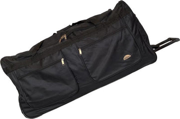 Reistas met 3 wielen - XXL trolley - 160 liter - zwart