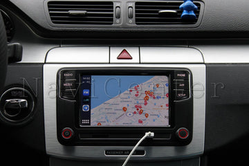 RCD CarPlay autoradio voor Volkswagen Golf 6 Polo 6r Passat Jetta Caddy Eos Transporter Tiguan Touran Scirocco vanaf bouwjaar 2010