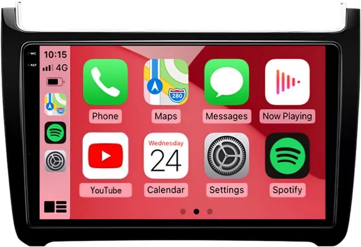 VW Volkswagen Polo 5 | 2009 - 2020 | Carplay & Android auto | 2GB & 32GB | Autoradio met navigatie | Radio scherm | 2009 2010 2011 2012 2013 2014 2015 2016 2017 2018 2019 2020 | r line aw 6c 6r