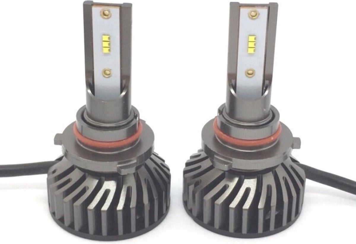 HB3 9005 Canbus LED lampen 10.000 Lumen 6000k Helder Wit (set 2 stuks) CANBUS module, EMC, Fel Wit licht, LED CHIPS, 96 Watt, Auto, Motor, Scooter, Dimlicht - Grootlicht – Mistlicht -Koplampen - Autolamp - Autolampen - 12V