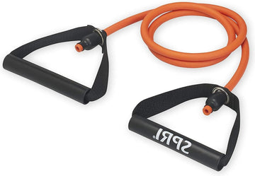 Resistance Bands with Foam Padded Handles for Strength Training - Arms Chest Back Shoulders - Available in a Range of Resistance Levels - Light Resistance