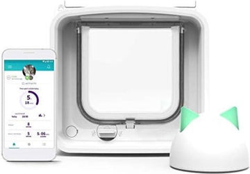 Cat Flap - Fattenluik met Chip - Kattenluik Microchip - Wit