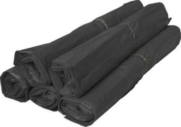 Eleganca stevige HDPE type T10 vuilniszakken - 45x50 cm - 250 gebruiksvriendelijke afvalzakken voor pedaalemmers, afvalemmers, inbouwprullenbakken en touch bins - grijze vuilniszakken - 5 rollen van 50 afvalzakken