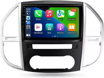 Mercedes-Benz | V Klasse Vito W447 | 2013 - 2021 | Carplay & Android auto | 2GB & 32GB | Autoradio met navigatie | Radio scherm | 2013 2014 2015 2016 2017 2018 2019 2020 2021