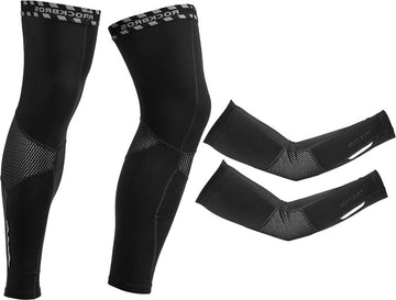 Fietsen Armwarmers Winter Anti Slip Arm Warmers Beenwarmers-Kniebescherming Hardlopen Voetbal Basketbal Mannen/Vrouwen S-3XL (1 paar)