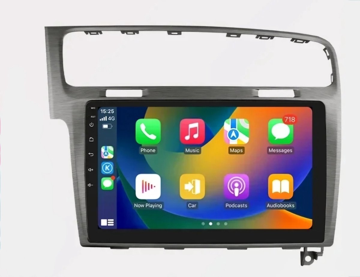 VW Volkswagen Golf 7 | DONKER GRIJS | 2012 - 2020 | Carplay & Android auto | 2GB & 32GB | Autoradio met navigatie | Radio scherm | 2012 2013 2014 2015 2016 2017 2018 2019 2020 | r line tsi gtd