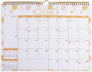 Groot Formaat Wandkalender 2024-2025 3048x38cm - Maandkalender Hangend - Thuis, Kantoor, School kalender 2025 maandkalender