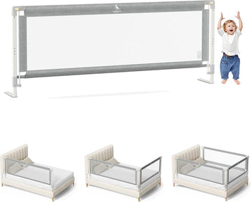 Bedhekje valbeveiliging, 140 cm bedbescherming voor kinderen, valbescherming bed [één zijde], slaapkameraccessoires voor jongens en meisjes ( voor kinderen vanaf 0 - 10 jaar)