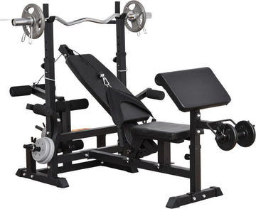Halterbank - Fitnessbank - Trainingsbank - Fitness bank - Fitness - Multifunctioneel