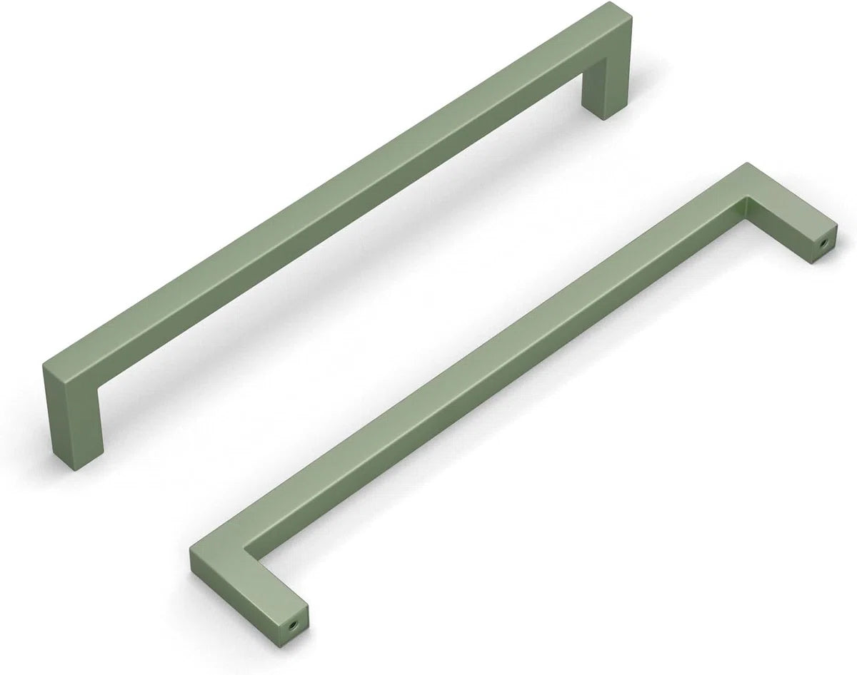 10 stuks kastgrepen, keukengrepen, groen, deurgrepen, keuken, 160 mm, keukenmeubelgrepen, keukenmeubelgrepen voor keukenkasten