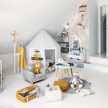Kinderzetel Chat Grey