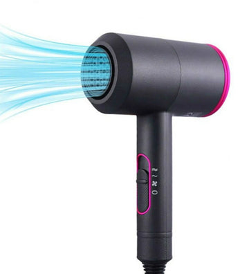 Bolture Fohn met Diffuser voor Krullen - Hair Dryer - Haarfohn - Reisfohn - Kappersfohn - Haardroger - Ionisch - 3 Standen - 2000W