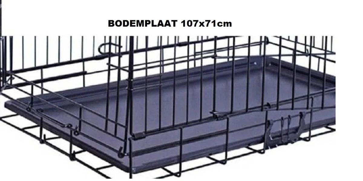 Bench – Bodemplaat – Plastic – Xlarge – 107x71cm
