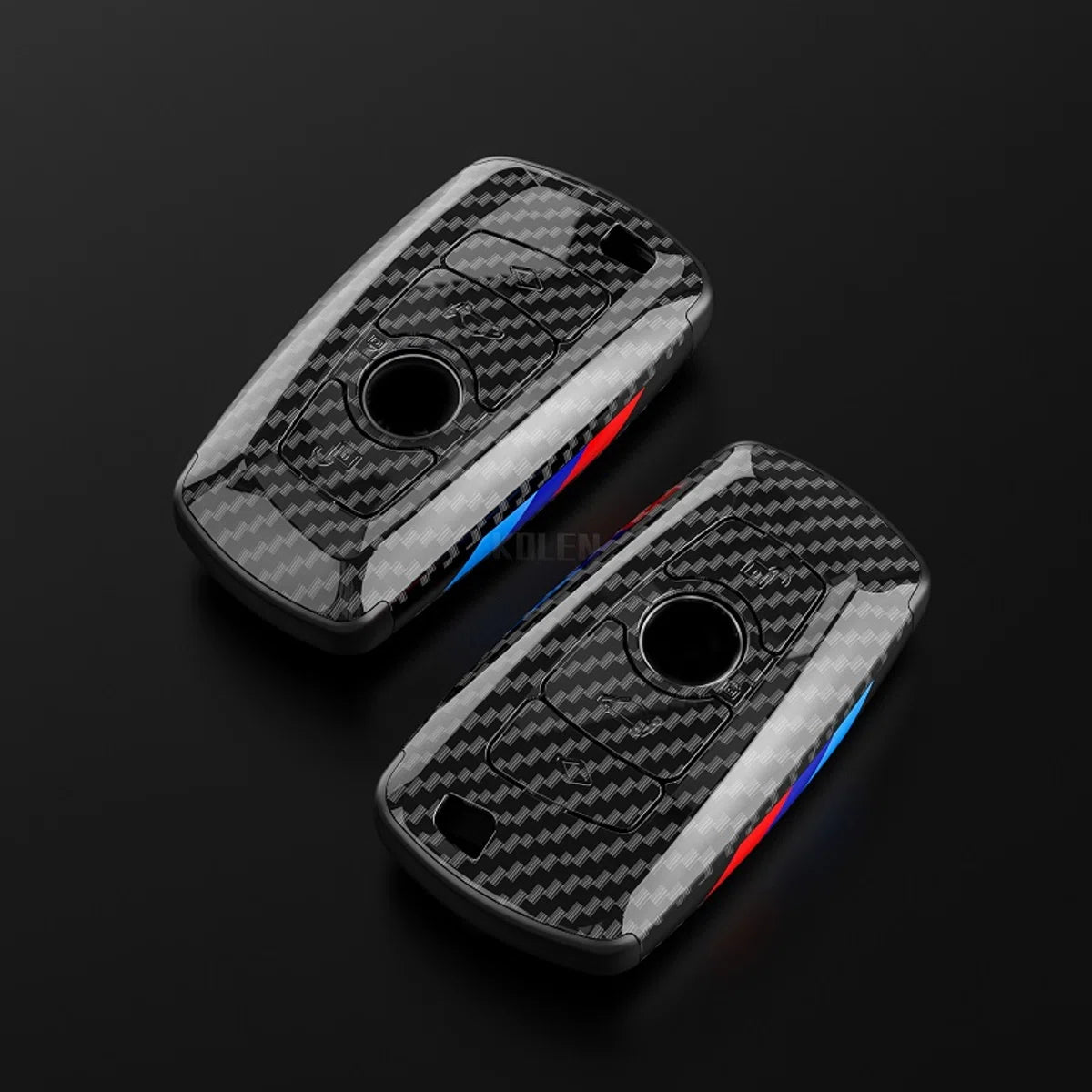 BMW Sleutel Hoes Carbon Fiber ABS Behuizing - Rechthoek [X3 X5 X6 F30 F34 F10 F20 G20 g30 G01 G02 G05 F15 F16 1 3 5 7 Serie]