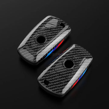 BMW Sleutel Hoes Carbon Fiber ABS Behuizing - Rechthoek [X3 X5 X6 F30 F34 F10 F20 G20 g30 G01 G02 G05 F15 F16 1 3 5 7 Serie]
